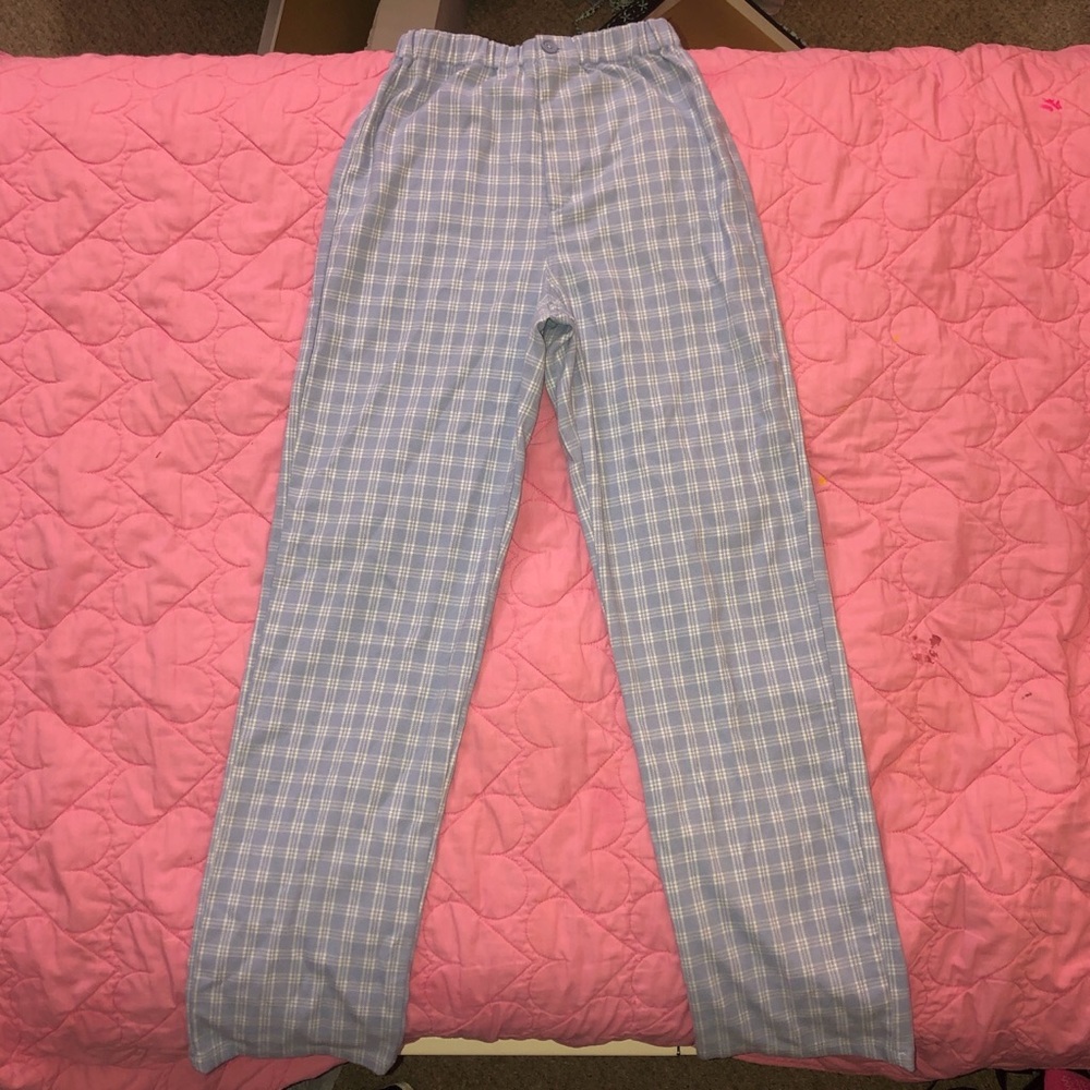 Brandy Melville Plaid Tilden Pants